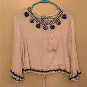 Long sleeve blouse